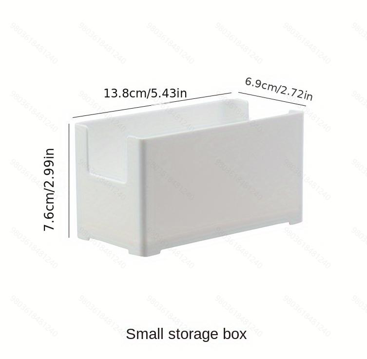 1pc plastic drawer organizer, multiple compartment storage boxes for kitchen cabinets, cosmetics, and desk accessories, durable