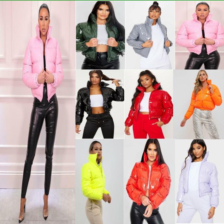 2022 Women's Shiny Down Cotton Bread Coat - New Style Jacket