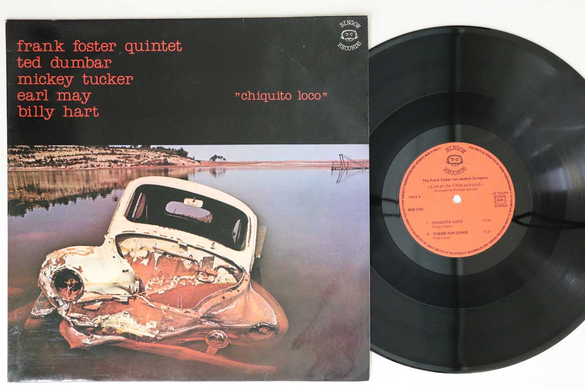 

LP Record FRANK FOSTER Chiquito Loco BGW3102 BINGOW 1979 France Jazz Used