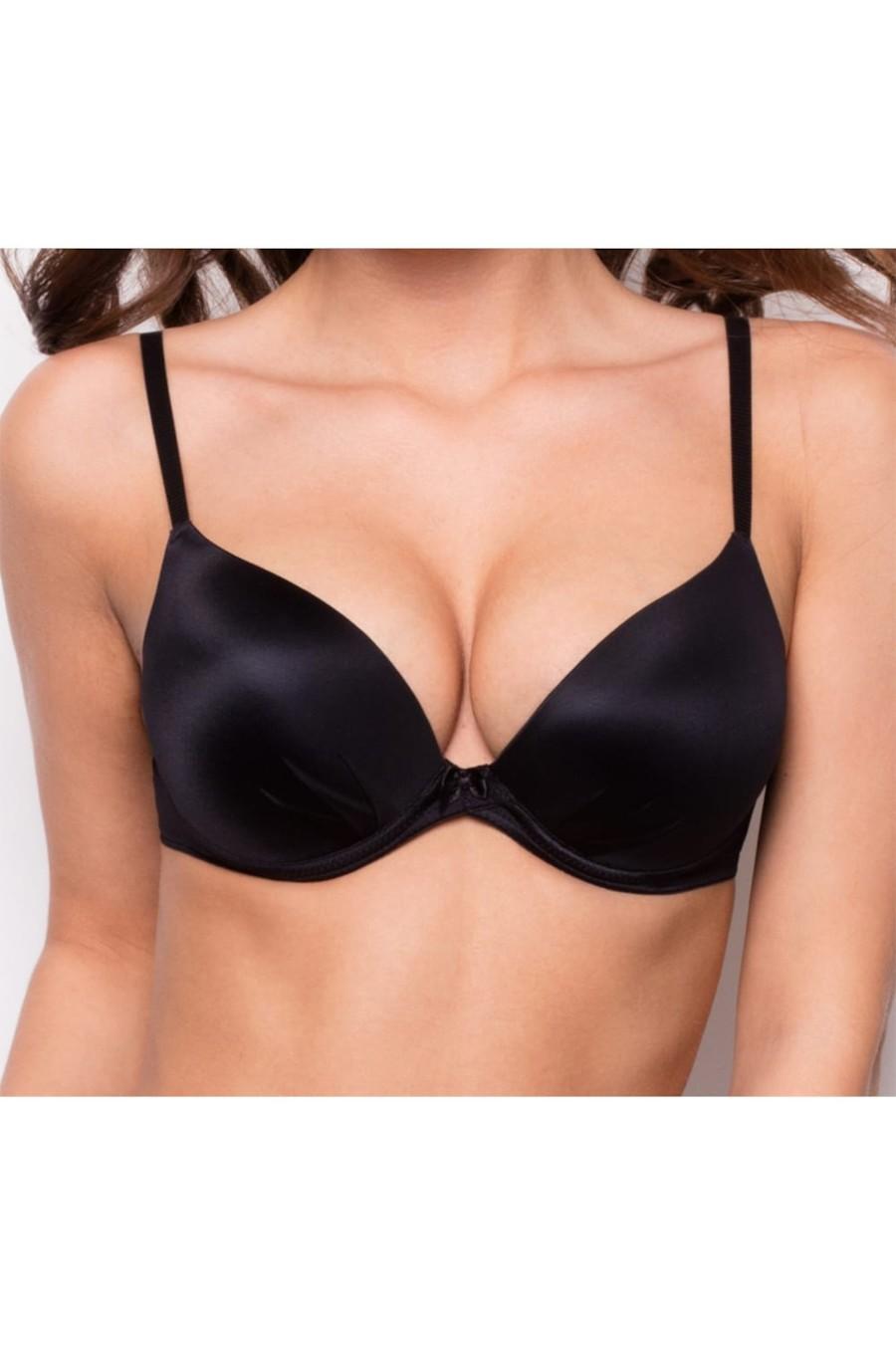 

Бюстгальтер push-up Orhideja (67749) 75C прозорий колір чорний