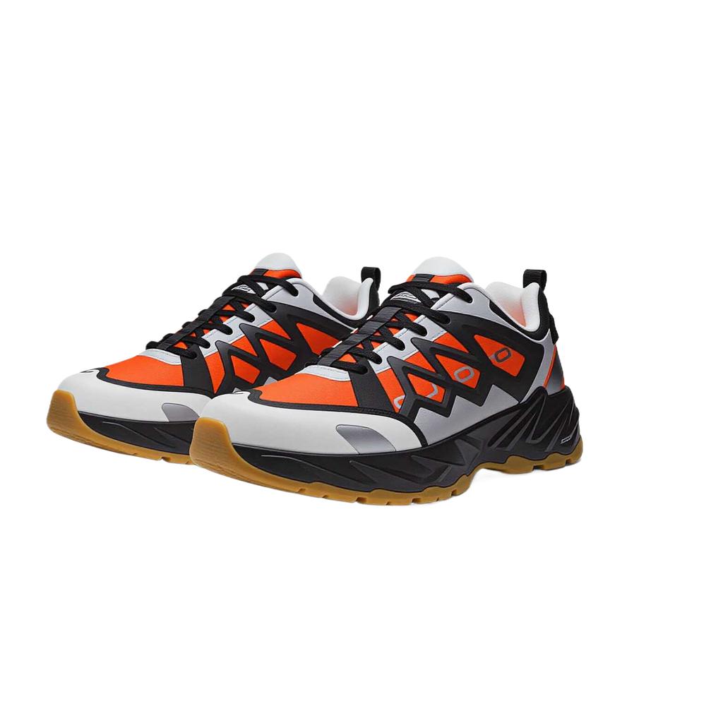 Anta Exploration Comfortable Sports Shock Absorbing Wear Resistant Low Top Lifestyle Casual Shoes Men sneaker Red Black Silver 112638859-5