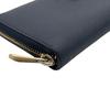 Used Michael Kors Purse / Zip Around Zip Around long walletPurse Navy/gold leather Women
