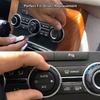 Car Air Condition HVAC Panel Control Switches Knob Black For Select Model Replace Part Number LR029591