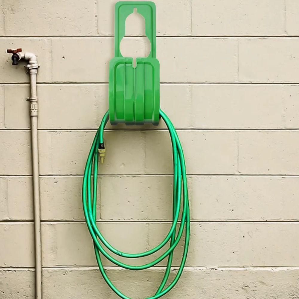 4Pcs Durable Garden Hose Holder Wall Mounted Hose Organizer Water Pipe Rack Agriculture