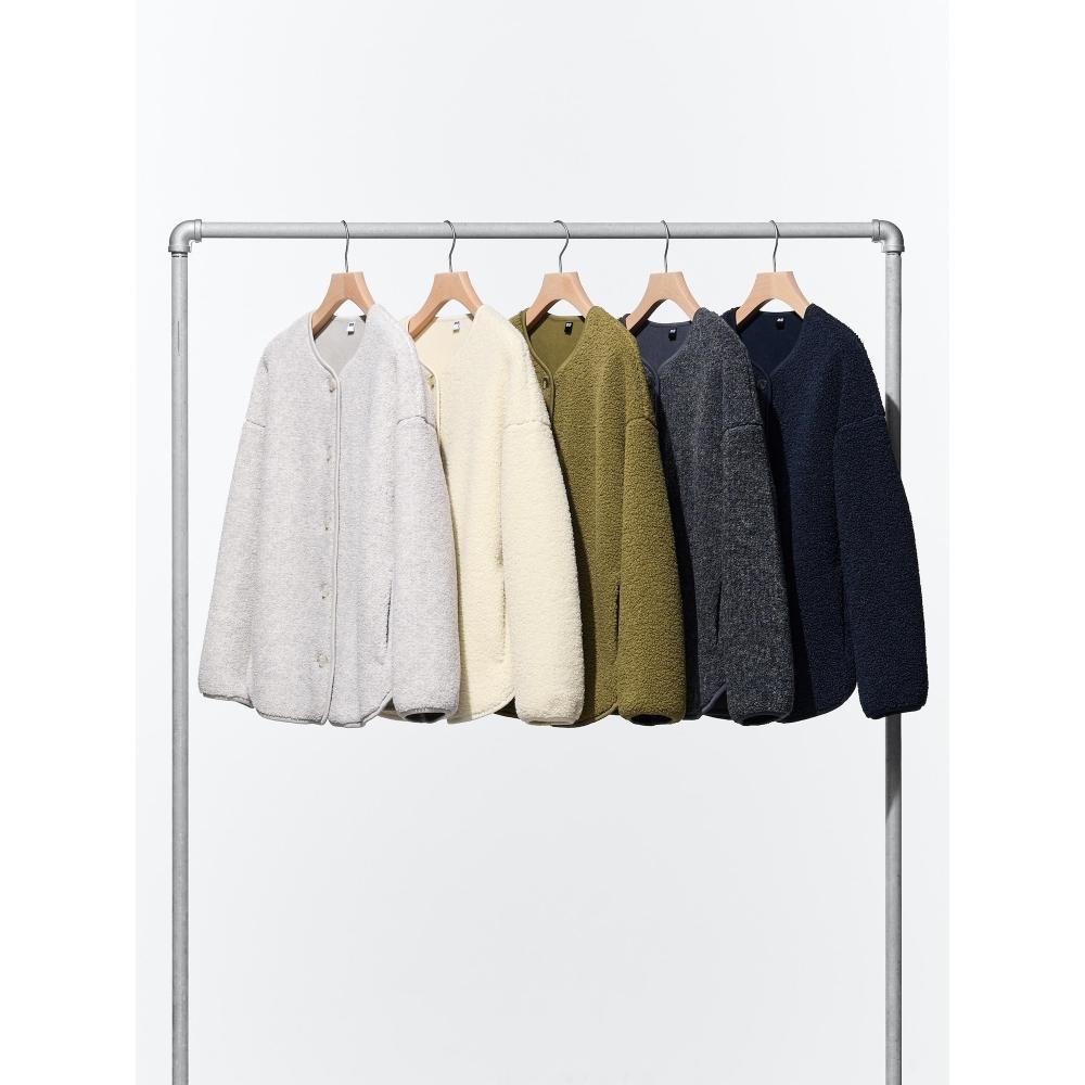 Uniqlo Japan Boa Fleece Relax Cardigan