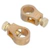 Pure Copper Battery Terminal Positive Negative Wire Connector Clamp Good Conductivity Universal