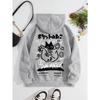 Casual Simple Men's Printed Sweatshirt Fashionable Loose Hoodies Sweatshirts Men’s