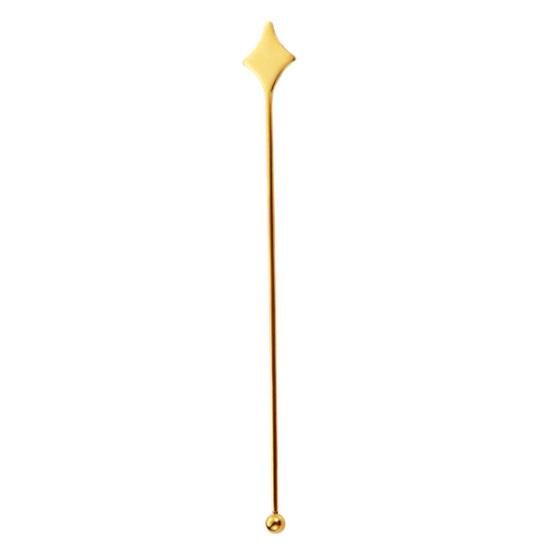 Edelstahl-Rührstäbchen, Schaufel-, Herz-, Karo-, Pik-förmig, Niedliche Frucht-Cocktailrührstäbchen, Rührstäbchen für Whiskey, Saft, Kaffee