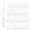 BHBL 100PCS Graduated Pipettes Dropper Polyethylene (0.2ml)