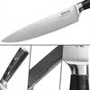 WXCOO Japanese Knife ProfessionalKitchen Knife Multifunction Cleaver 5CR15 Stainless Steel Kitchen Tools Professional Chef Knife Stainless Steel Blade