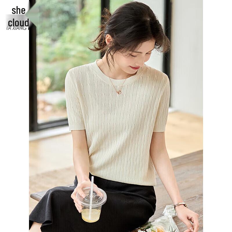 Women s Short Sleeve Knit T-Shirt M