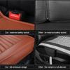 Coprisedile in Pelle per Auto Interno Coprisedili Auto Cuscino Protettore Quattro Stagioni Tappetino Universale Coprisedile Tappeto Accessori Auto