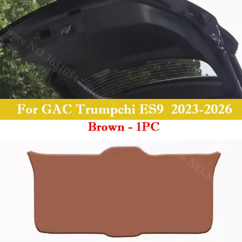 For GAC Trumpchi E8 ES9 E9 Max Car Tail Door Protective Sticker Auto Rear Trunk Protective Anti-kick Pad Interior Accessories