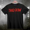T-shirt Skid Row Heavy Metal Rock Band Nera S-3XL