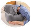 Memory Foam U-Shaped Neck Pillow with Hood - Portable Travel Pillow for Airplane and Outdoor Use