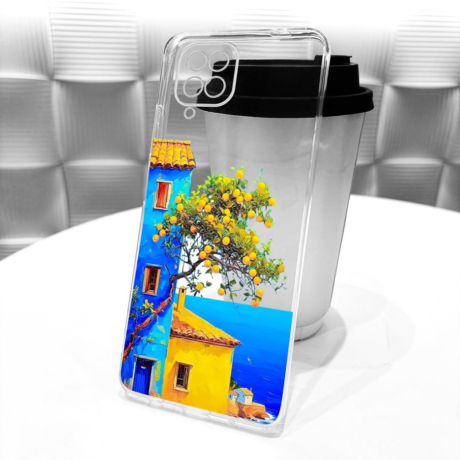 For Samsung Galaxy A12 Case F12 M12 Stylish Butterfly Painted Cover Silicone Case For Samsung A12 M 12 Galaxy M12 F12 Soft Shell