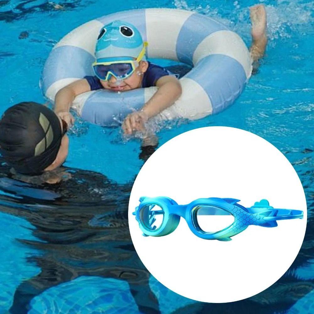 High-definition Training Goggles Waterproof Underwater Goggles Swim Cap Goggles Set  Swimming