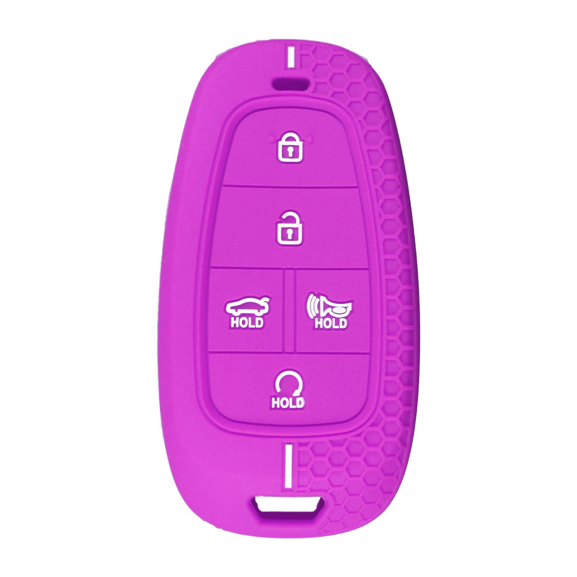 

Чехол для ключа Hyundai Tucson - стильная 5-кнопочная сумка-чехол для автомобиля для мужчин и женщин