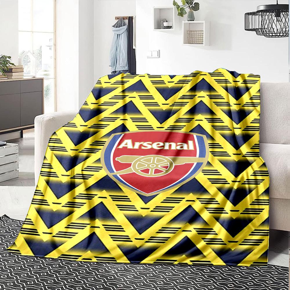 Arsenal Blanket Soft & Cozy Perfect for Office Sofa Office Chair for All Seasons Digital Print Ideal Gift For Birthday Valentine'S Day