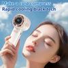 With Hanging Buckle Handheld Small Fan Fast Cooling Fan  Summer Supplies