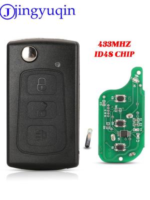 Jingyuqin 3B Remote Car Key 434Mhz With ID48 Chip For Great Wall Hover Haval H3 H5 Original Control Key Folding Flid