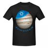 Jüdischer Humor Chanukka Israel Israelischer Jewpiter Hebräische Witz Trendige T-Shirts Grafik Y2k Idee Rundhals-T-Shirt Für Unisex Wounisex Kleidung