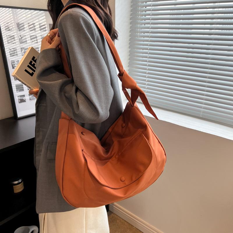 Designer Nylon Women's Shoulder Bags School Book Messenger Tote Handbags Large Capacity Casual Shopper Crossbody Bag for Women