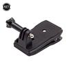 360 Graden Roterende Hoed Riem Rugzak Clip Klem Bevestiging Voor Gopro Hero 4 Session/4/3+/ Hero 3/ 2 Skiën Actiecamera Accessoires
