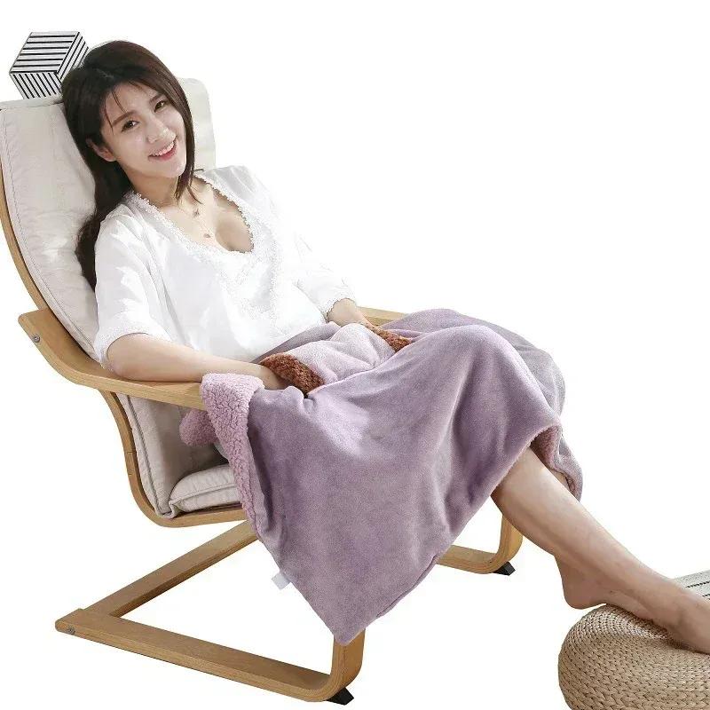 2025 New Electric Blanket 5V Safety Low Voltage USB Rechargeable Electric Blanket Nap Heating Blanket Home Office Sleeping