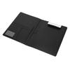 Portfolio Folder Small Clipboard with Cover Writing Pad Notepad Legal Pad Holder 323x251mm Black