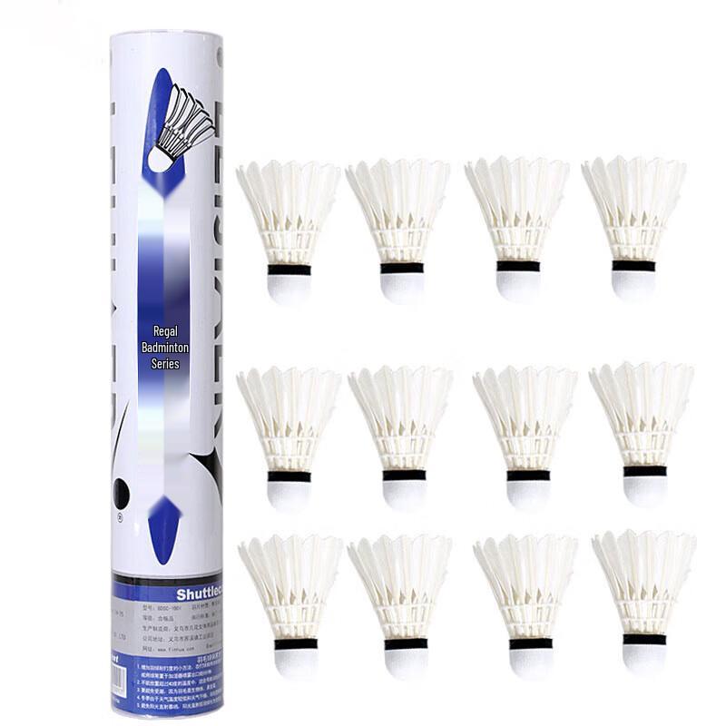 Shou Li Warlord 1001 Durable Badminton Shuttlecocks (12-Pack)