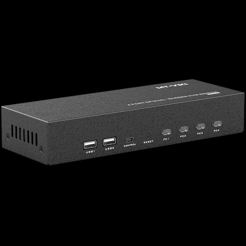 MT-viki 4K Dual Monitor KVM Switch