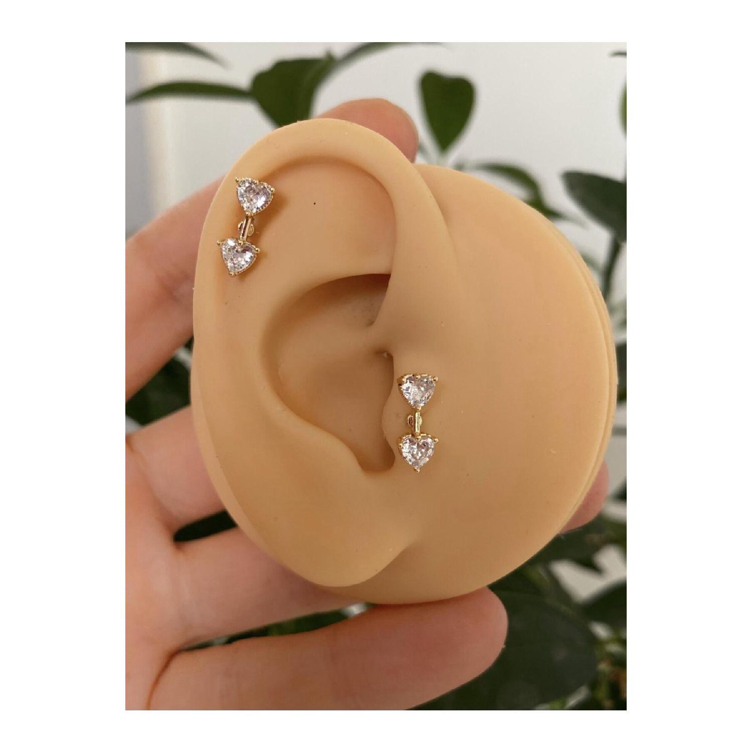 

Серьги для пирсинга из стали, циркона, камня, спирали, хрящей, раковины, мочки уха