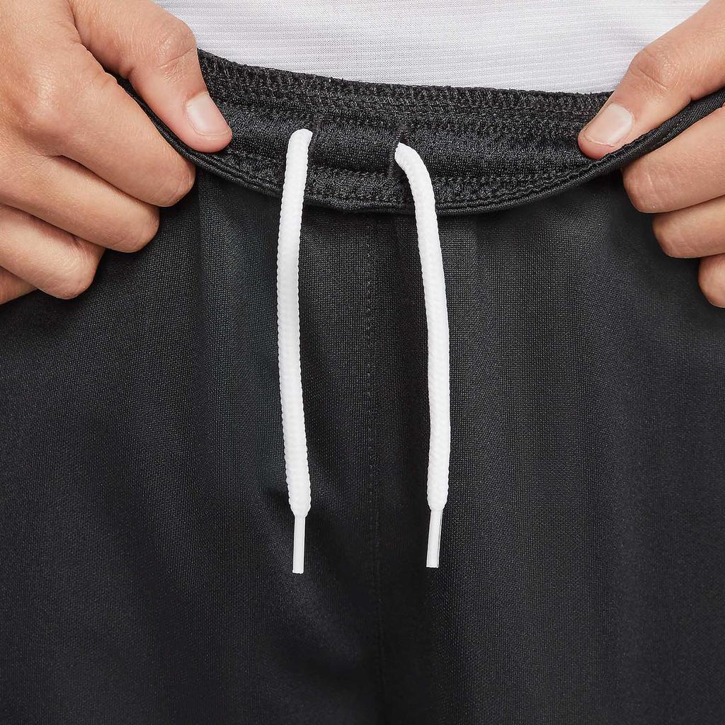Nike Logo Print Elastic Casual Shorts Kids Shorts Black White HF0531-010