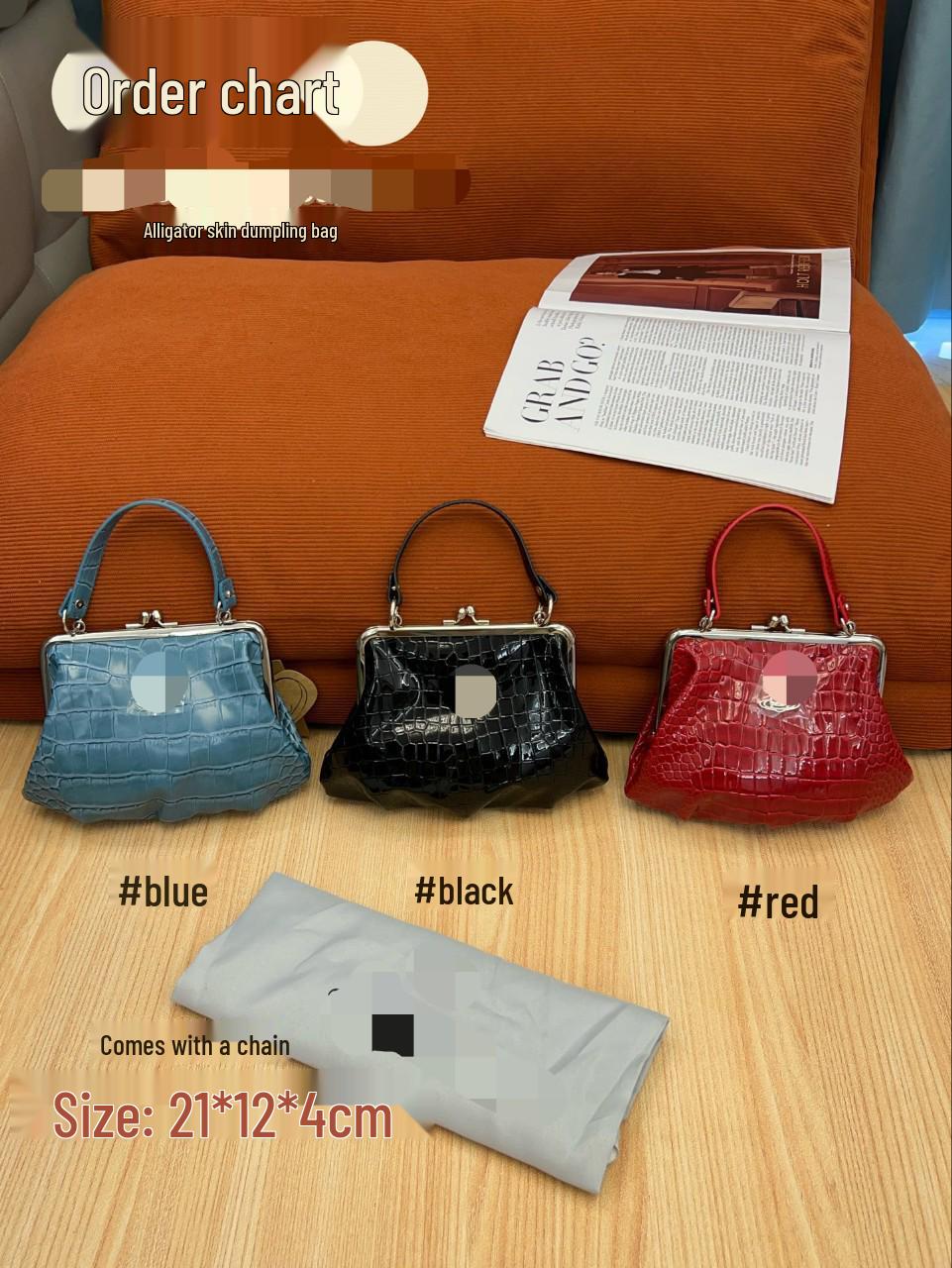 

Женская сумка-кроссбоди из натуральной кожи синий