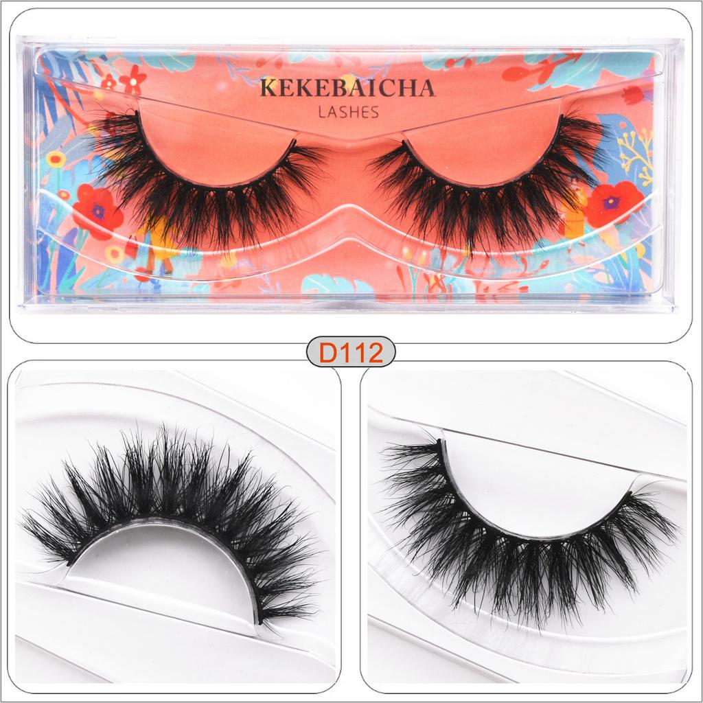 M62 Winged Mink Lashes Fluffy 3D Mink Eyelashes Natural Long Mink False Eyelashes Extension Mink Eyelashes Beauty Makeup Lashes