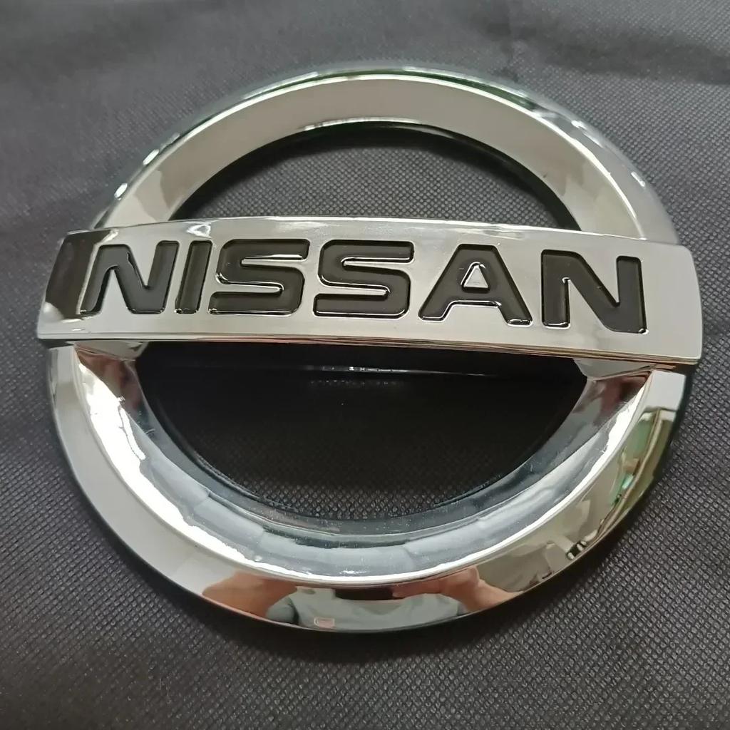New Car Front Rear Logo Silver Emblem Nissan Qashqai X-Trail Kicks Juke Leaf Micra Patrol Maxima Murano Altima Teana Versa L