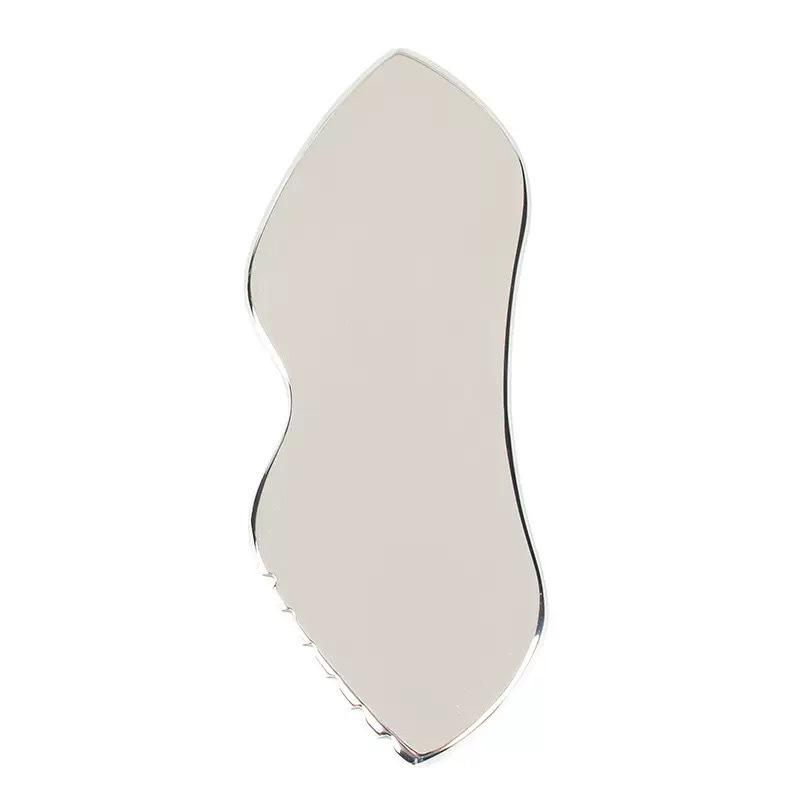 Stainless Steel Large Gua Sha Board & Spatula Facial Beauty Tool