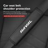 Leather Car Safety Belt Cover Protector Pads Accessories For Haval F7 H6 H1 H2 H3 H4 H5 H7 H8 H9 M4 M6 F5 F9 F7X F7H H2S