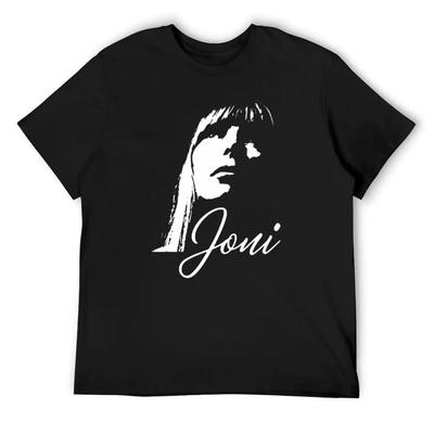 Joni Mitchell Joni T-Shirt Funny T-shirt Football T Shirt Plus Sizes Heavyweights Mens Graphic T-shirts Hip Hop