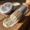 Leather Furniture Care Balm with Application Brush for Conditioning and Maintaining Leather Surfaces Restoring Softness and Preventing Cracks