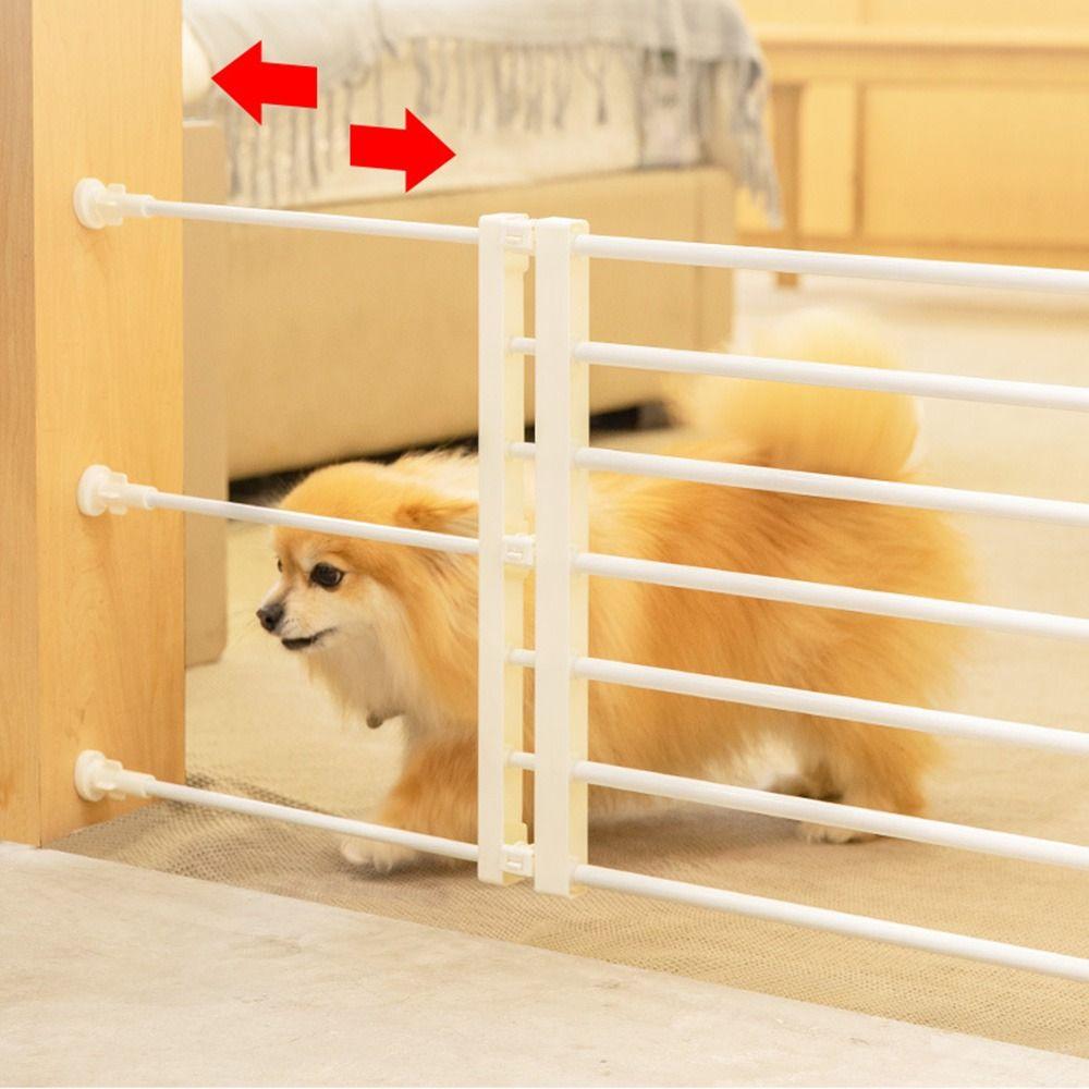 Retractable Indoor Pet Isolation Gate Barrier Baby Safe Guard Door Child Barrier Fences Balcony