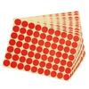 BHBL 19mm Circles Round Code Stickers Self Adhesive Sticky Labels Red