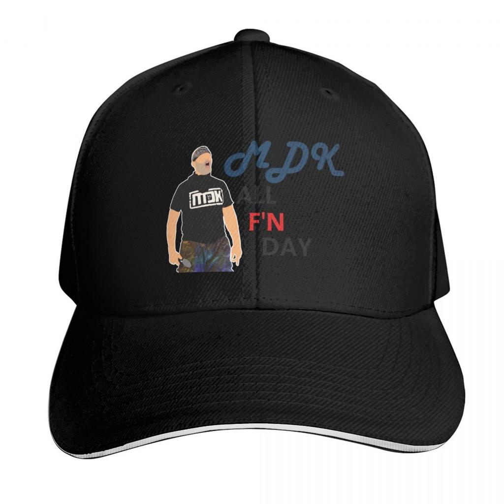 MDK all day Baseball Cap Sunhat Cosplay Designer Hat Custom Cap Unisexs Womens