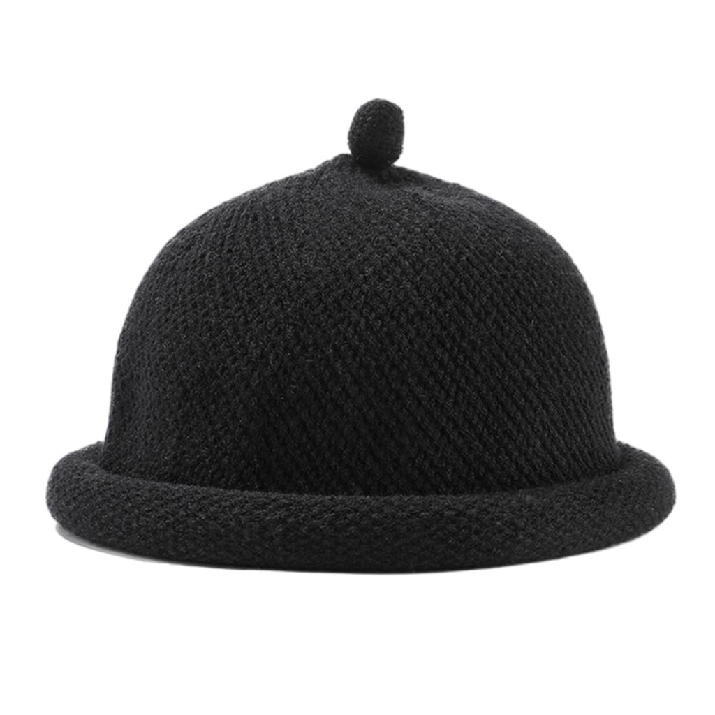 Japanese Beanie Hat for Various Head Size Winter Autumn Thickened Pullover Hat for Casual Travel Street Wear Domed Hat
