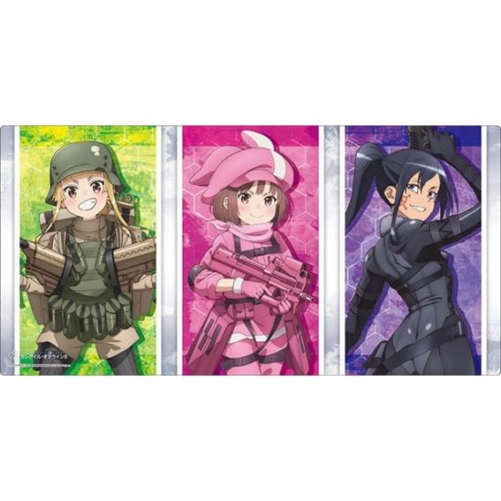 Bushiroad Rubber Mat Collection V2 Vol.1569 Sword Art Online Alternative Gun Gale Online II "Llenn & Fukajiro & Pitohui
