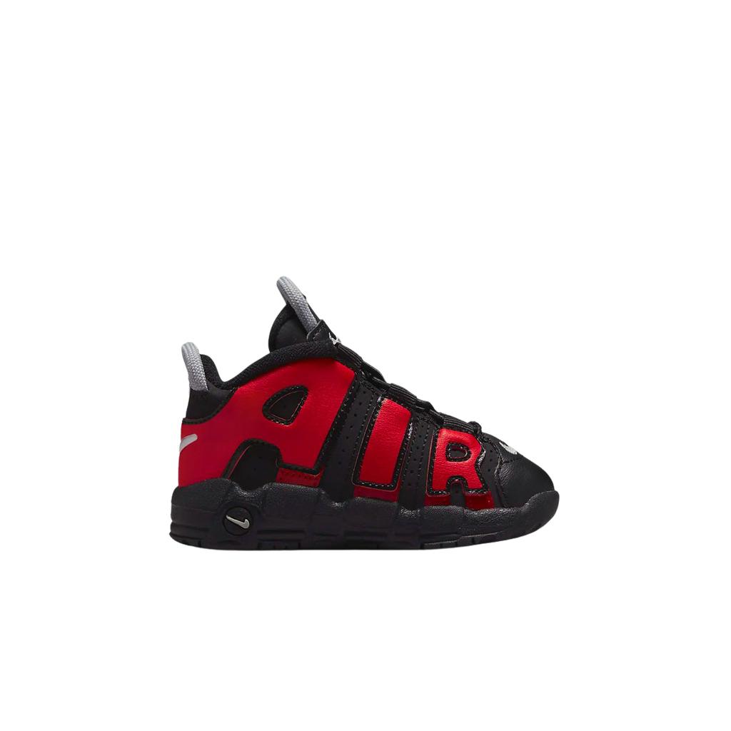 (td) Nike Air More Uptempo Black University Red