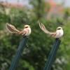 12Pcs Simulation Bird Miniature Decoration Diy Crafts Foam Feather Artificial Fake Birds Models For Home Garden Prop Decor