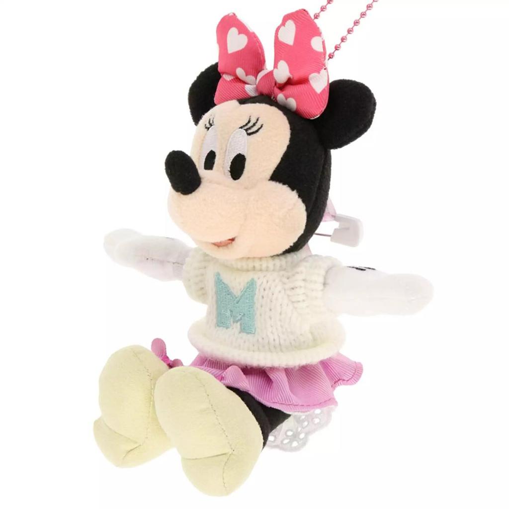 Disney Mickey and Minnie Plush Badge 2 Set Japan NEW Disney Store