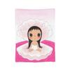 Yuy Manga Girl Пушистое одеяло Сяоюй Потрясающие пледы для дома El Sofa 150*125См Кусок ковра,